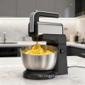 Edelstahl-Eierschläger, elektrischer Handmixer, 3,5 l, 5-Gang-Turbo, mit Rührschüssel